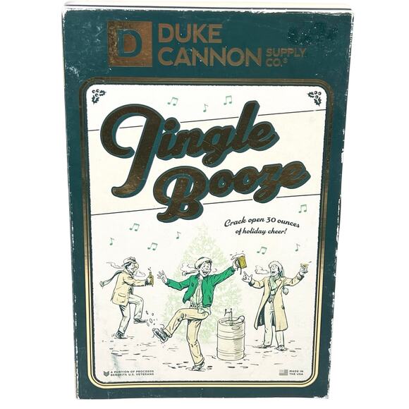 Duke Cannon Jingle Booze Set Great American Beer Big American Bourbon Busch Soap - Picture 1 of 5